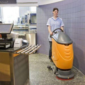 TASKI swingo 755 battery scrubber - PowerVac
