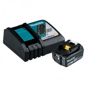 Makita 18V Single Port Rapid Charger with 4.0Ah Battery