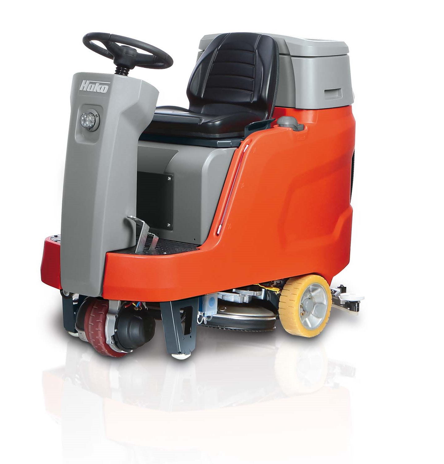 Hako Scrubmaster B75 R Compact ride-on scrubber-drier